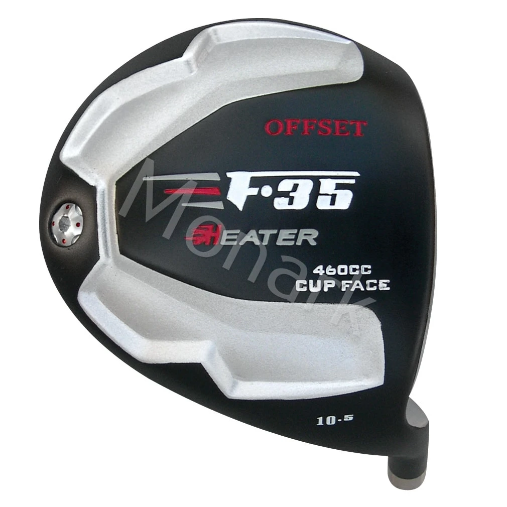 Custom-Built Heater F-35 Cup Face Offset Black Titanium Driver RH 3 Custom-Built Heater F-35 Cup Face Offset Black Titanium Driver RH