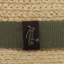 Dorfman Pacific Scala Raffia Collection Driver Headwear Straw Hat Golf Apparel -Golf Club Shop dorfman pacific scala raffia collection driver headwear 2