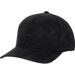 Puma Camo Pattern P110 Snapback Headwear Cap Golf Apparel -Golf Club Shop puma camo pattern p110 snapback headwear 3