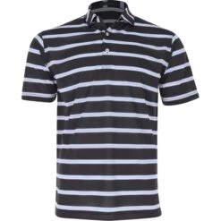 Turtleson Jay Rep Stripe Performance Shirt Polo Short Sleeve Golf Apparel