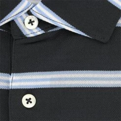 Turtleson Jay Rep Stripe Performance Shirt Polo Short Sleeve Golf Apparel -Golf Club Shop turtleson jay rep stripe performance shirt 3